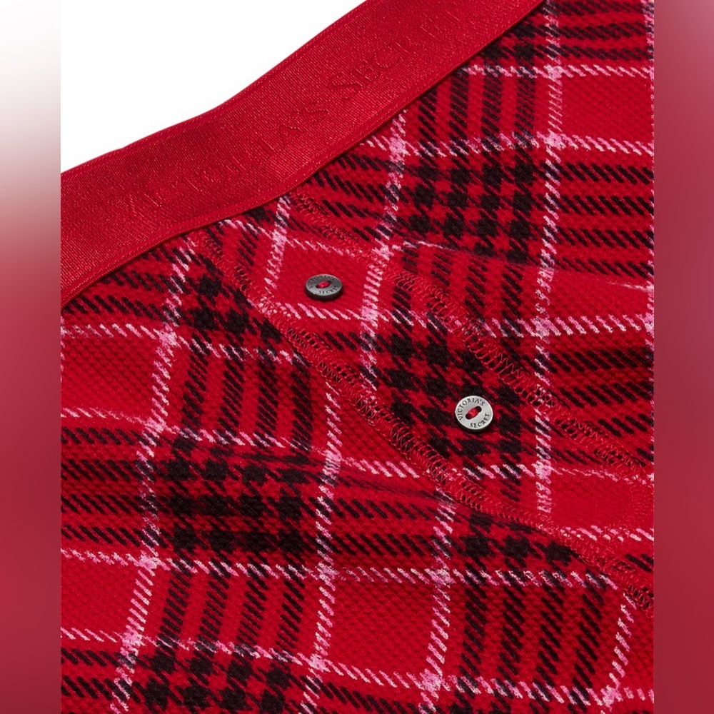 Victoria's Secret Red Plaid Pajama Set - Picture 3 of 4